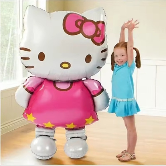 Hello Kitty Other - Hello Kitty Pink and White Balloon Plush!